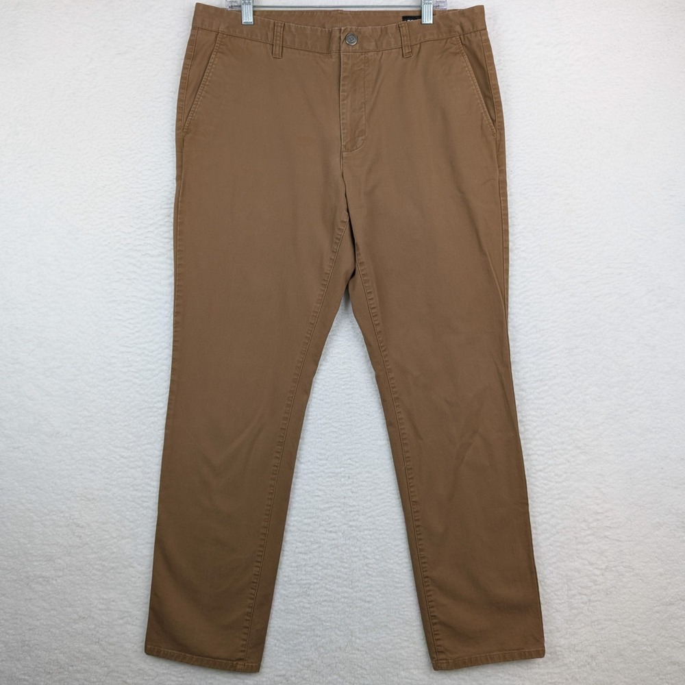 Bonobos Men's Slim Fit Stretch Washed Chino Pants English Khaki 36x34